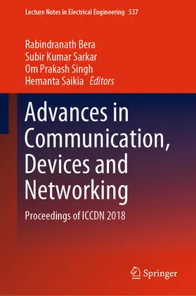 Bera / Sarkar / Singh | Advances in Communication, Devices and Networking | E-Book | sack.de