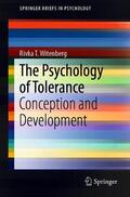 Witenberg |  The Psychology of Tolerance | Buch |  Sack Fachmedien
