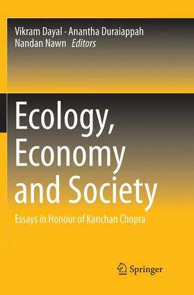 Dayal / Nawn / Duraiappah |  Ecology, Economy and Society | Buch |  Sack Fachmedien