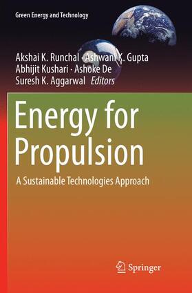 Runchal / Gupta / Aggarwal |  Energy for Propulsion | Buch |  Sack Fachmedien
