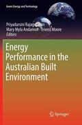 Rajagopalan / Moore / Andamon |  Energy Performance in the Australian Built Environment | Buch |  Sack Fachmedien