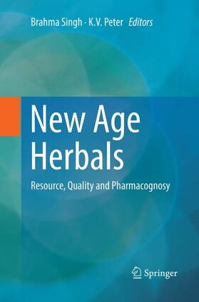 Peter / Singh | New Age Herbals | Buch | 978-981-1341-12-0 | sack.de