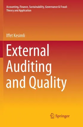 Kesimli |  External Auditing and Quality | Buch |  Sack Fachmedien