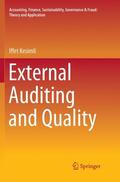 Kesimli |  External Auditing and Quality | Buch |  Sack Fachmedien