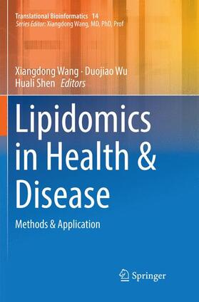 Wang / Shen / Wu | Lipidomics in Health & Disease | Buch | 978-981-1344-63-3 | sack.de