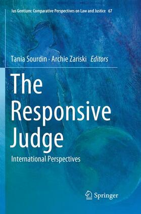 Zariski / Sourdin | The Responsive Judge | Buch | 978-981-1345-50-0 | sack.de