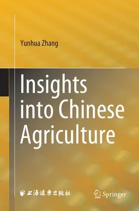 Zhang | Insights into Chinese Agriculture | Buch | 978-981-13-4556-2 | www.sack.de