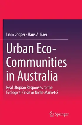 Baer / Cooper |  Urban Eco-Communities in Australia | Buch |  Sack Fachmedien