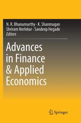 Bhanumurthy / Hegade / Shanmugan |  Advances in Finance & Applied Economics | Buch |  Sack Fachmedien