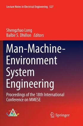 Dhillon / Long | Man-Machine-Environment System Engineering | Buch | 978-981-1347-81-8 | sack.de