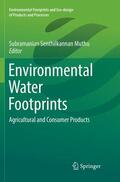 Muthu |  Environmental Water Footprints | Buch |  Sack Fachmedien