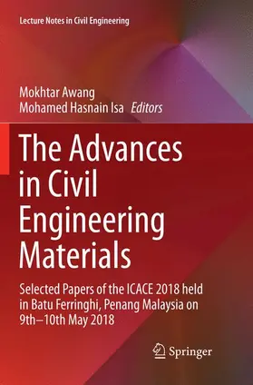 Isa / Awang |  The Advances in Civil Engineering Materials | Buch |  Sack Fachmedien