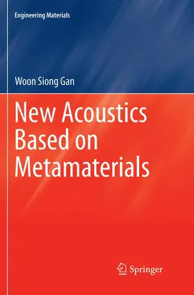 Gan |  New Acoustics Based on Metamaterials | Buch |  Sack Fachmedien