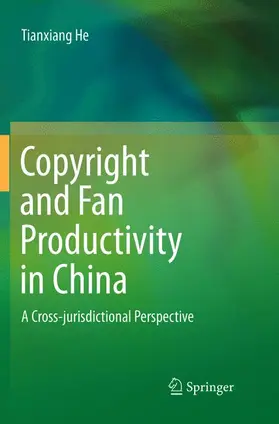 He |  Copyright and Fan Productivity in China | Buch |  Sack Fachmedien
