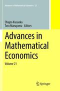Maruyama / Kusuoka |  Advances in Mathematical Economics | Buch |  Sack Fachmedien