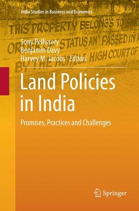 Pellissery / Jacobs / Davy |  Land Policies in India | Buch |  Sack Fachmedien