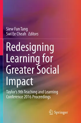Cheah / Tang |  Redesigning Learning for Greater Social Impact | Buch |  Sack Fachmedien