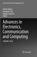 Kalam / Sharma / Das |  Advances in Electronics, Communication and Computing | Buch |  Sack Fachmedien