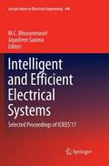 Saxena / Bhuvaneswari |  Intelligent and Efficient Electrical Systems | Buch |  Sack Fachmedien