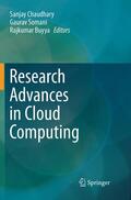 Chaudhary / Buyya / Somani |  Research Advances in Cloud Computing | Buch |  Sack Fachmedien