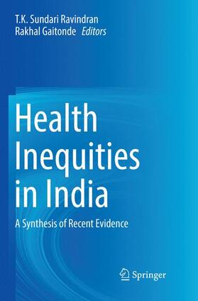 Gaitonde / Ravindran |  Health Inequities in India | Buch |  Sack Fachmedien