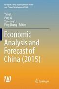 Li / Zhang |  Economic Analysis and Forecast of China (2015) | Buch |  Sack Fachmedien