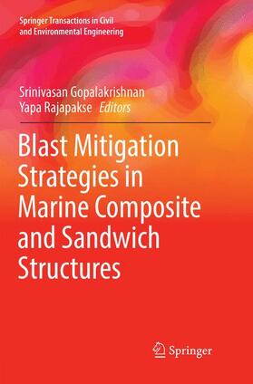 Rajapakse / Gopalakrishnan | Blast Mitigation Strategies in Marine Composite and Sandwich Structures | Buch | 978-981-1355-98-1 | sack.de