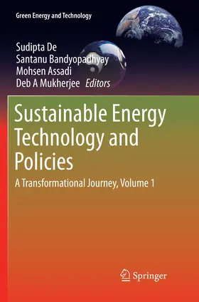 De / Bandyopadhyay / Assadi |  Sustainable Energy Technology and Policies | Buch |  Sack Fachmedien