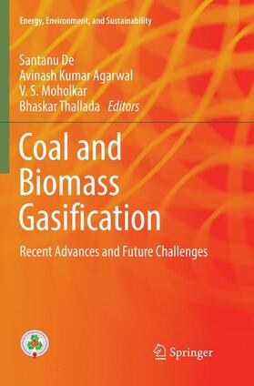 De / Thallada / Agarwal | Coal and Biomass Gasification | Buch | 978-981-1356-20-9 | sack.de