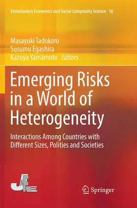 Tadokoro / Yamamoto / Egashira |  Emerging Risks in a World of Heterogeneity | Buch |  Sack Fachmedien