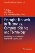 Sridhar / Padma / Rao |  Emerging Research in Electronics, Computer Science and Technology | Buch |  Sack Fachmedien