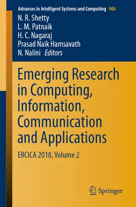 Shetty / Patnaik / Nagaraj | Emerging Research in Computing, Information, Communication and Applications | E-Book | sack.de