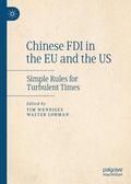 Lohman / Wenniges |  Chinese FDI in the EU and the US | Buch |  Sack Fachmedien