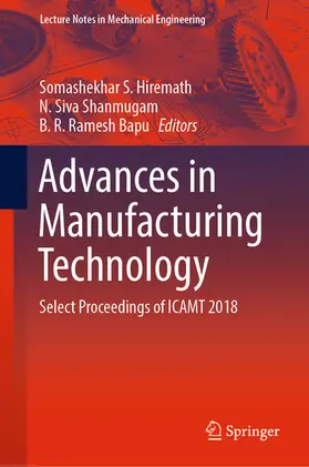 Hiremath / Shanmugam / Bapu | Advances in Manufacturing Technology | E-Book | sack.de