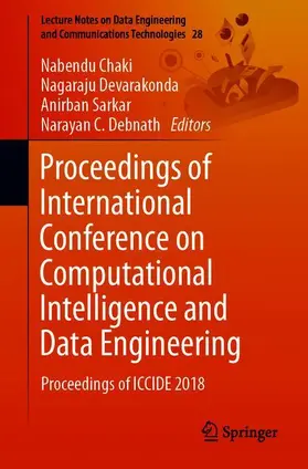 Chaki / Debnath / Devarakonda |  Proceedings of International Conference on Computational Intelligence and Data Engineering | Buch |  Sack Fachmedien