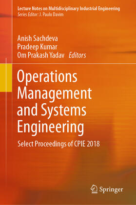 Sachdeva / Kumar / Yadav | Operations Management and Systems Engineering | E-Book | sack.de