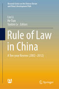 Li / Tian / Lv |  Rule of Law in China | eBook | Sack Fachmedien