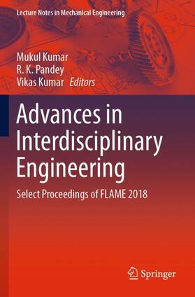 Kumar / Pandey | Advances in Interdisciplinary Engineering | Buch | 978-981-1365-79-9 | sack.de