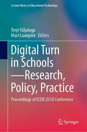 Väljataga / Laanpere | Digital Turn in Schools—Research, Policy, Practice | E-Book | sack.de