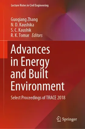 Zhang / Tomar / Kaushika |  Advances in Energy and Built Environment | Buch |  Sack Fachmedien