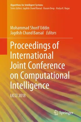 Bansal / Uddin |  Proceedings of International Joint Conference on Computational Intelligence | Buch |  Sack Fachmedien