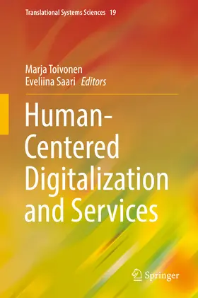 Toivonen / Saari | Human-Centered Digitalization and Services | E-Book | sack.de
