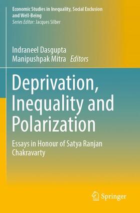Mitra / Dasgupta | Deprivation, Inequality and Polarization | Buch | 978-981-1379-46-8 | sack.de