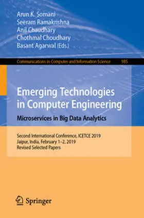Somani / Ramakrishna / Chaudhary | Emerging Technologies in Computer Engineering: Microservices in Big Data Analytics | E-Book | sack.de