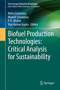 Srivastava / Mishra / Gupta |  Biofuel Production Technologies: Critical Analysis for Sustainability | eBook | Sack Fachmedien