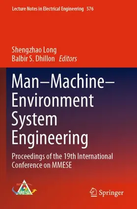 Dhillon / Long |  Man-Machine-Environment System Engineering | Buch |  Sack Fachmedien