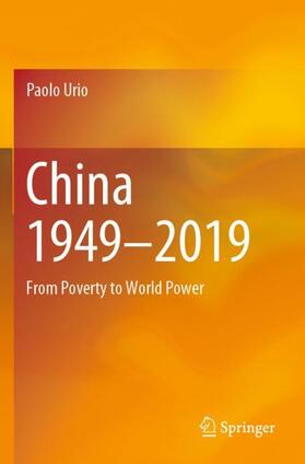 Urio | China 1949¿2019 | Buch | 978-981-1388-81-1 | sack.de