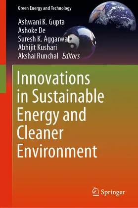 Gupta / De / Aggarwal |  Innovations in Sustainable Energy and Cleaner Environment | eBook | Sack Fachmedien