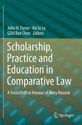Farrar / Goh / Lo |  Scholarship, Practice and Education in Comparative Law | Buch |  Sack Fachmedien