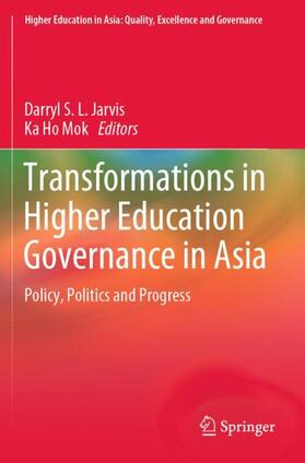 Mok / Jarvis |  Transformations in Higher Education Governance in Asia | Buch |  Sack Fachmedien